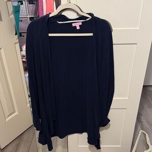 Lilly Pulitzer Deep Blue Cardigan